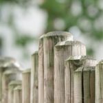 Boundaries - Brown Wooden Fence in Front